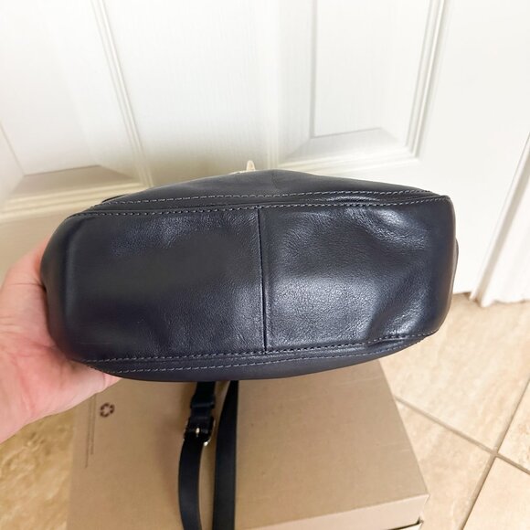 Coach Willis Legacy 19132 Navy Leather Bag Top Handle Crossbody Ltd Edition - Picture 13 of 13